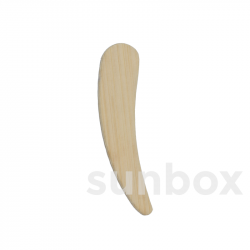 Mini espátula de Cosmética Bambú 60x14mm